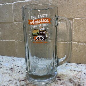 A&W Glass Mug NWOT